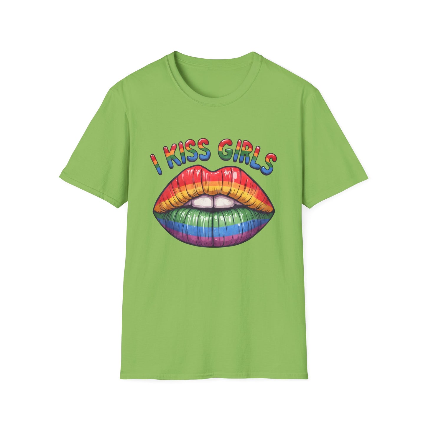 I Kiss Girls Pride T-Shirt Collection