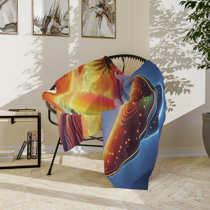 Aliens in Paradise Microfiber Blanket