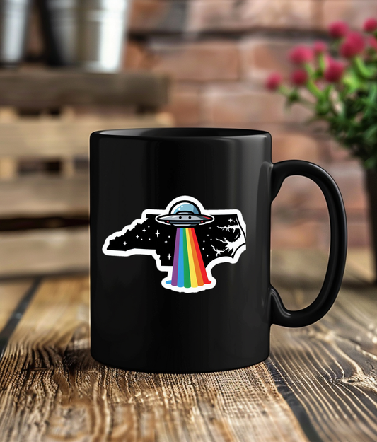 North Carolina Alien Pride Mug