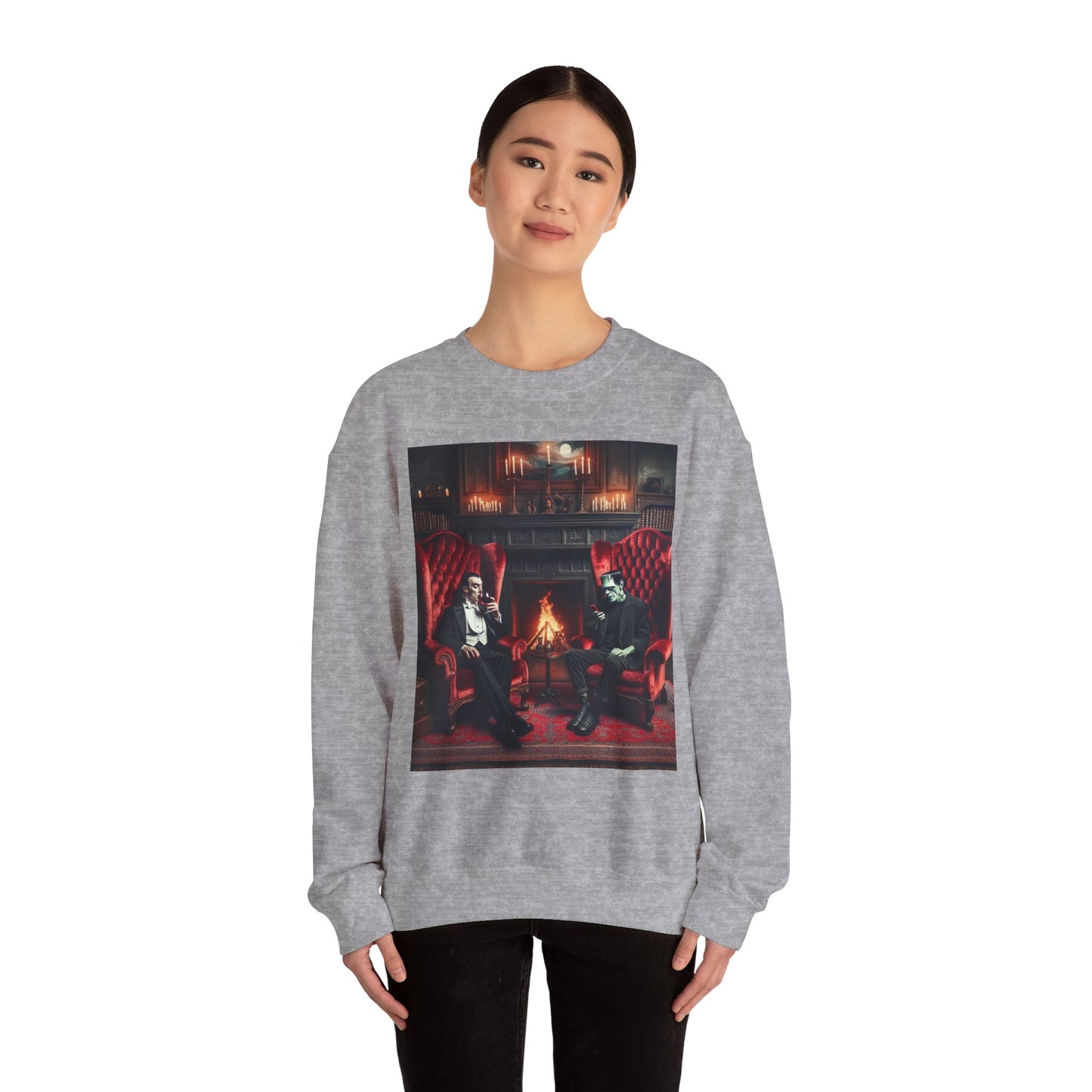 Halloween Monster Mash Crewneck Sweatshirt