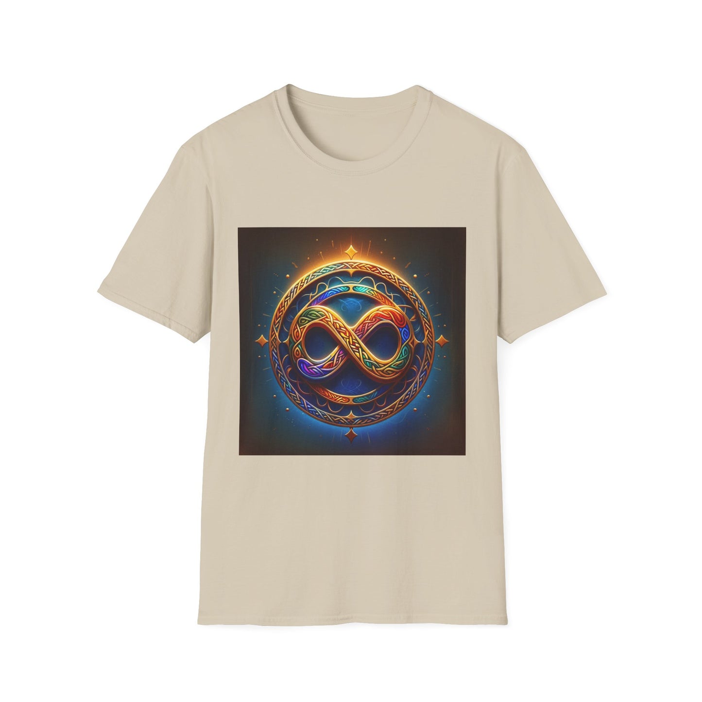Celtic Design Infinity Symbol Unisex Soft style T-Shirt