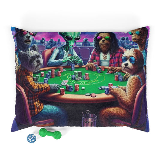Poker Playing Dogs Pet Bed