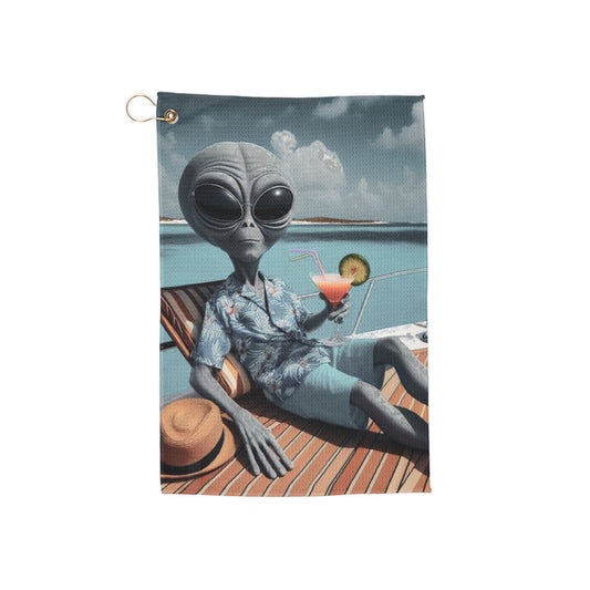 Yachting Alien Everything Towel