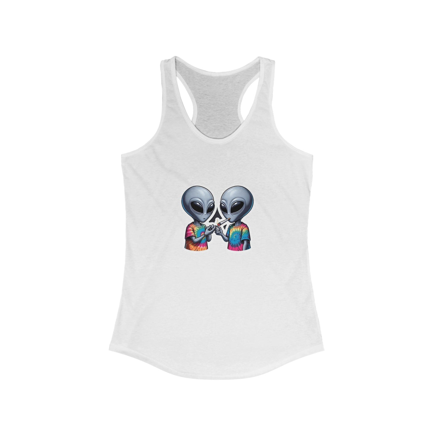 420 Aliens Racerback Tank