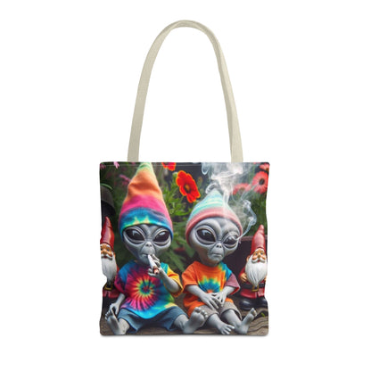 Aliens Celebrating 420 Tote Bag