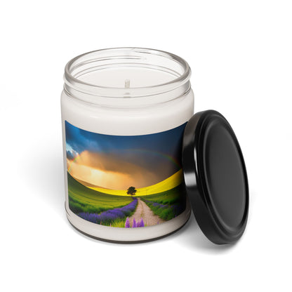 Every Storm has a Rainbow..Somewhere Scented Soy Candle