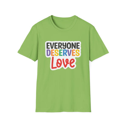 Everyone Deserves Love - Pride T-Shirt Collection