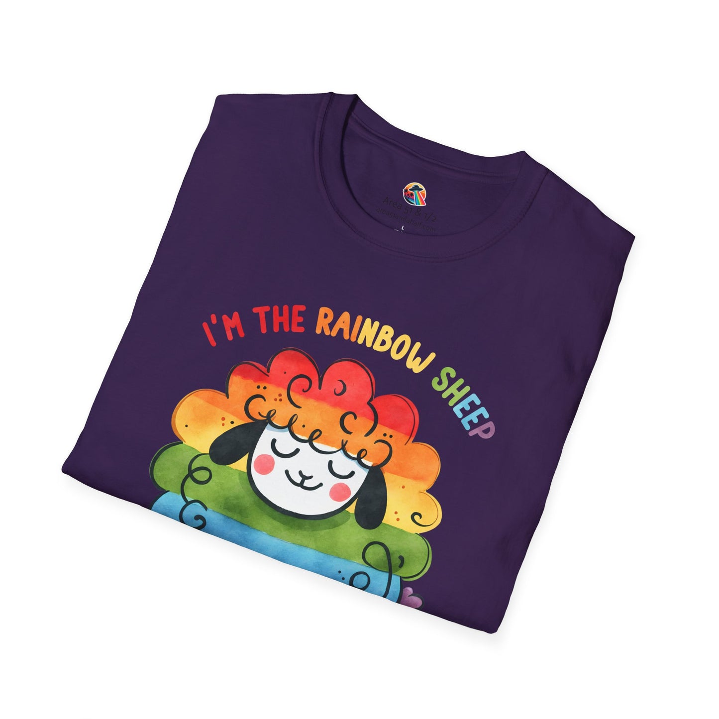 Rainbow Sheep of the Family Softstyle T-Shirt