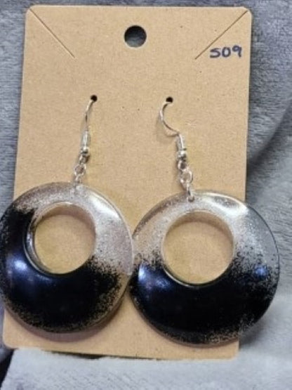 Puffy Open Orbs Earings