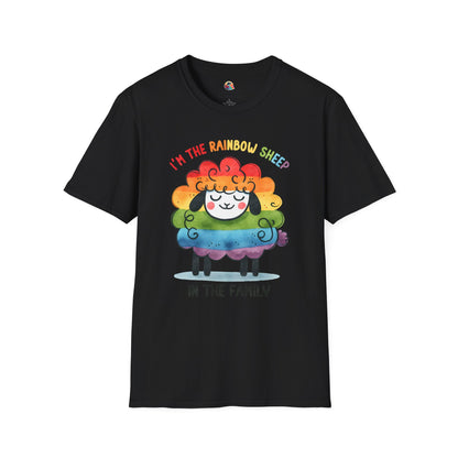 Rainbow Sheep of the Family Softstyle T-Shirt