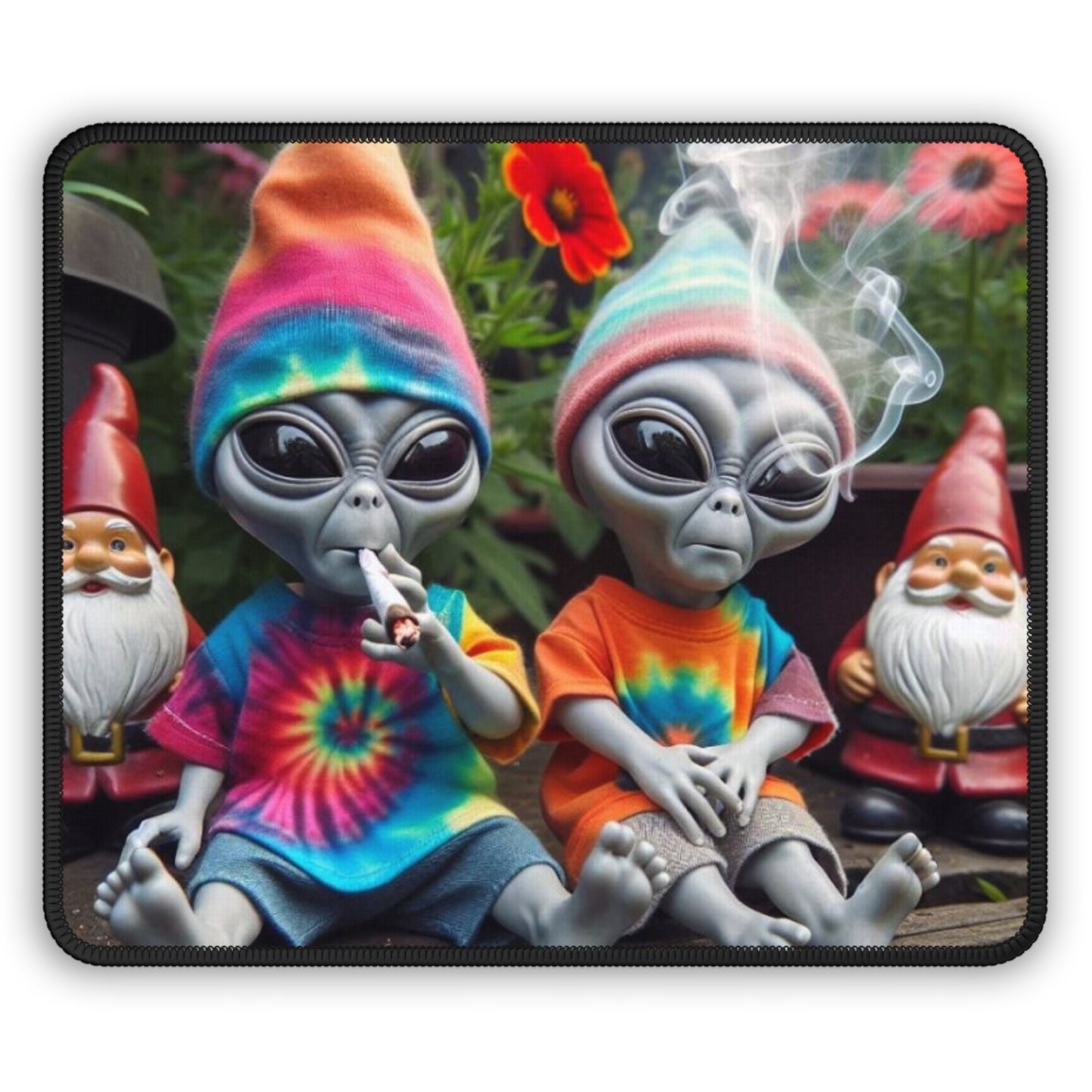 Stoner Aliens gaming mouse Pad
