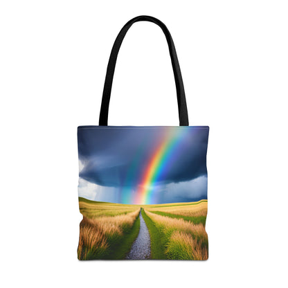 Rainbow Zen Tote Bag