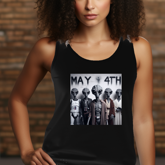 May the Fourth Racerback Tank
