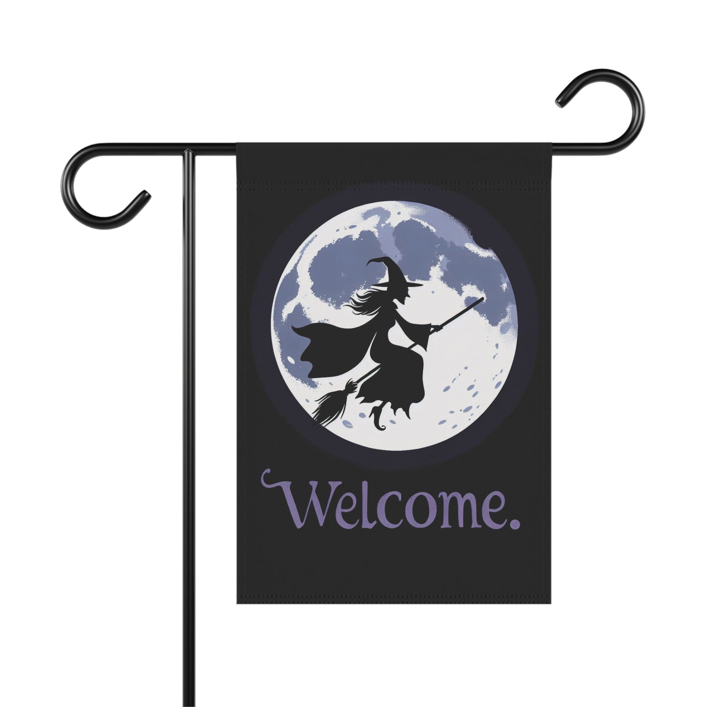 Witch Welcome Flag- Perfect for Halloween!
