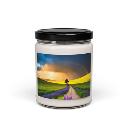 Every Storm has a Rainbow..Somewhere Scented Soy Candle