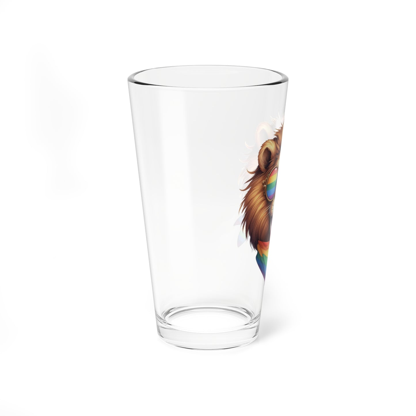 Pride Mixing Glass-Lion