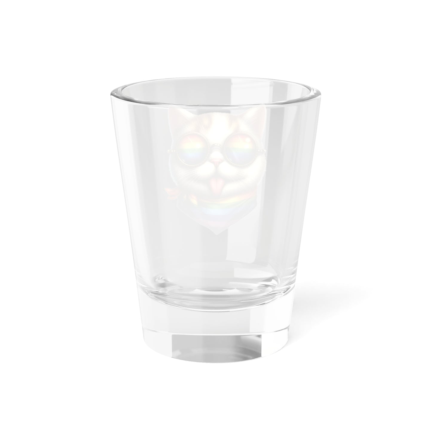 Rainbow Kitty Shot Glass