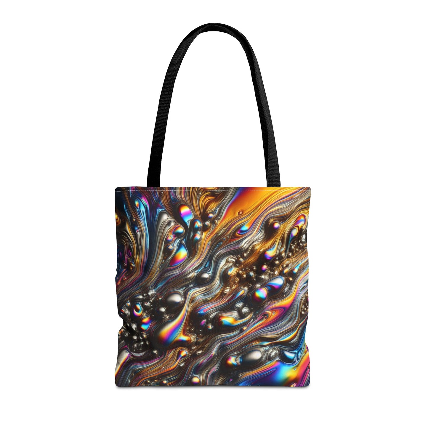 Molten Rainbow Tote Bag