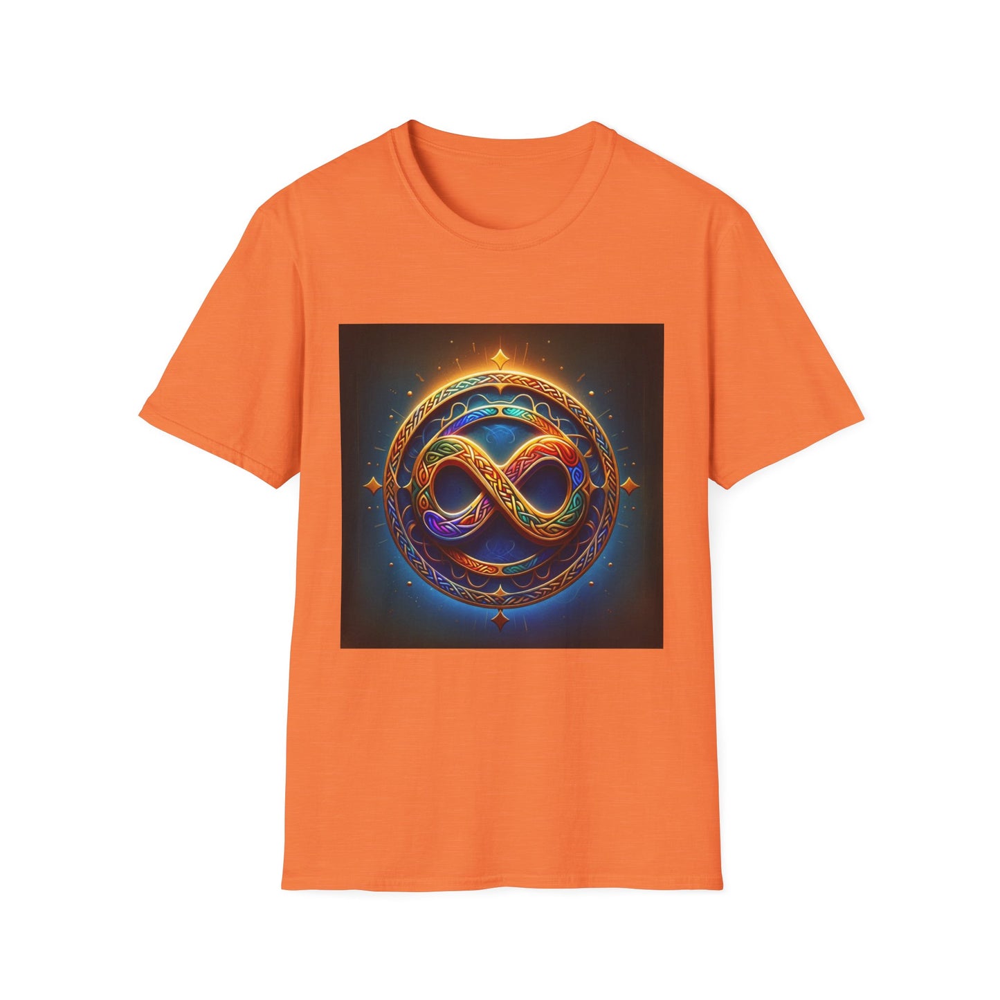 Celtic Design Infinity Symbol Unisex Soft style T-Shirt
