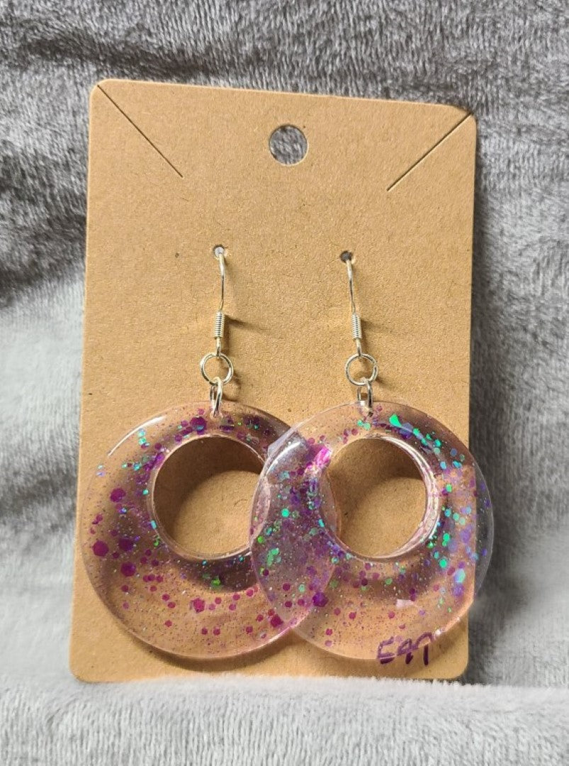 Puffy Open Orbs Earings