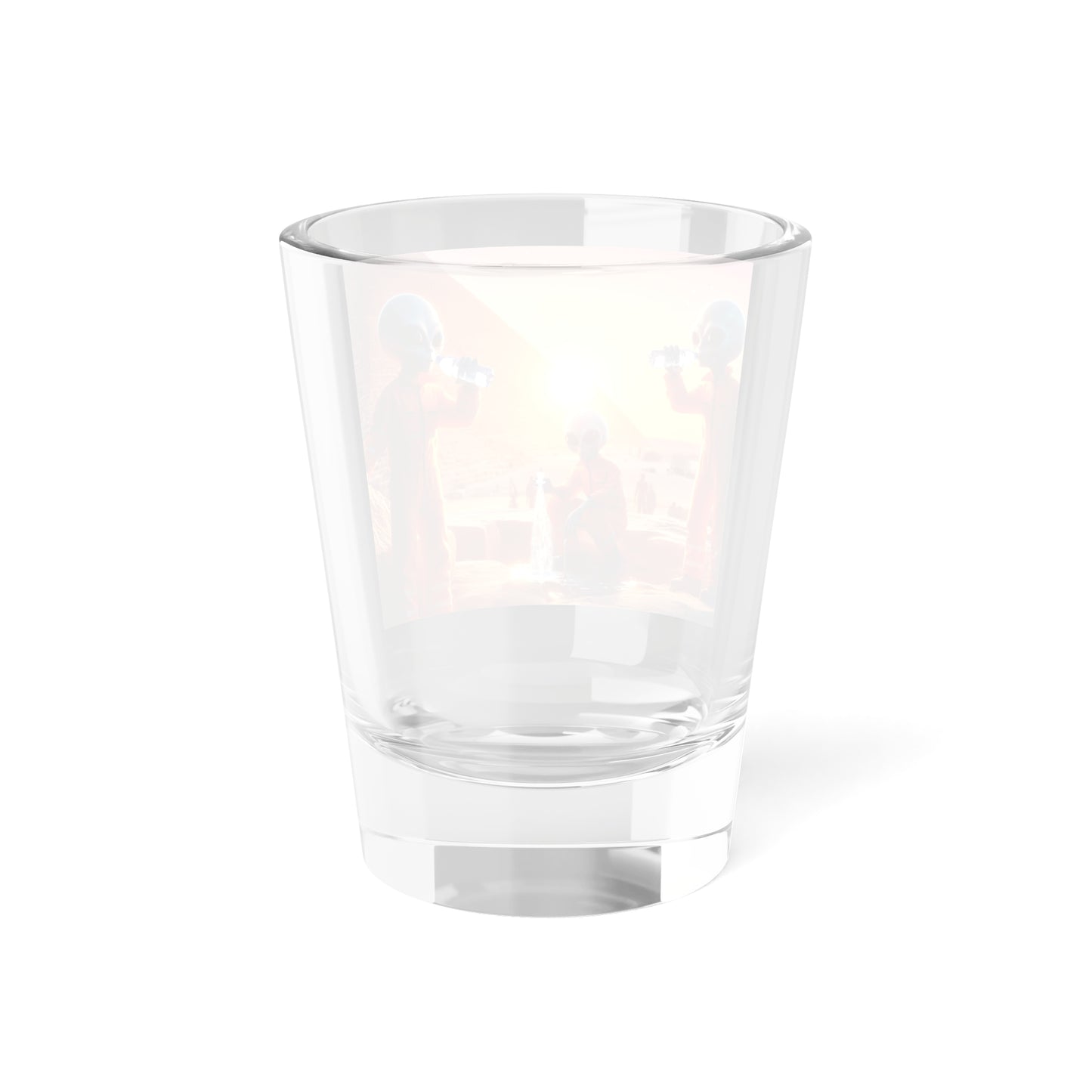 Alien Water Break at Giza Shot Glass