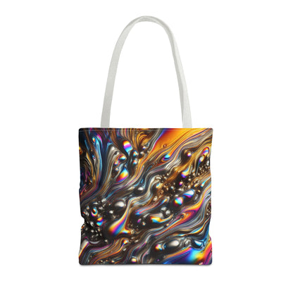 Molten Rainbow Tote Bag