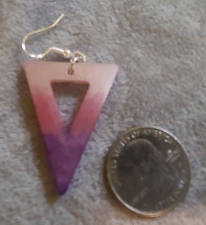 Downward Triangles Earings