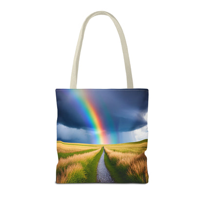 Rainbow Zen Tote Bag