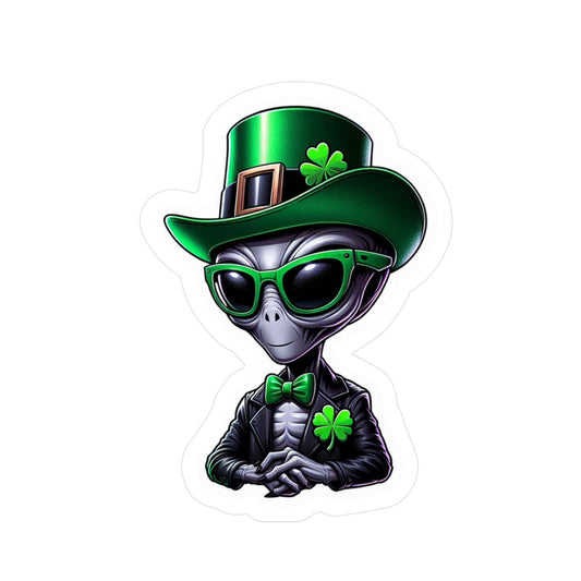 Irish Ganster Alien Vinyl Decals