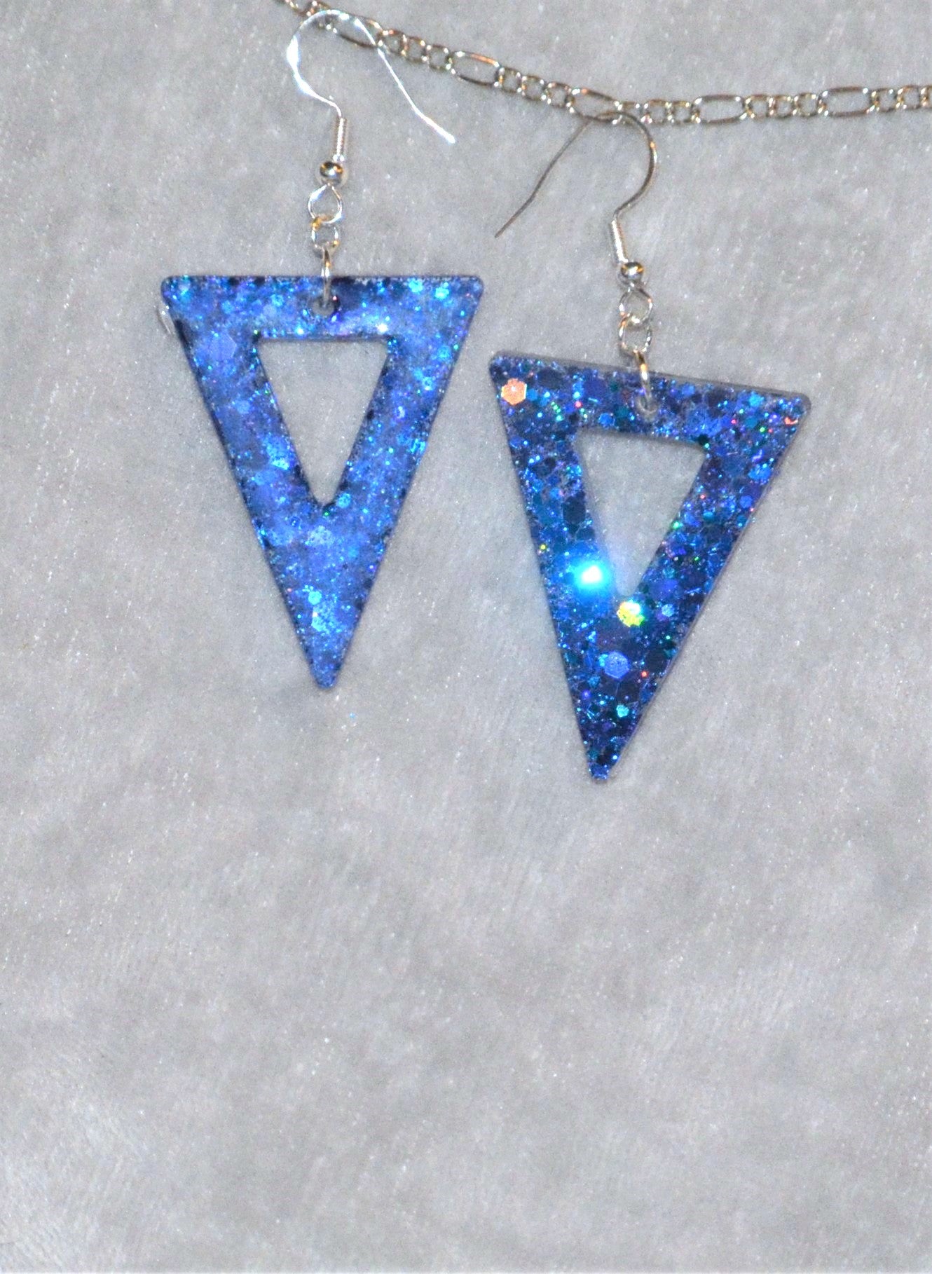 Downward Triangles Earings