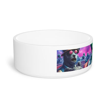 Aliens and Dogs Playing Poker Pet Bowl