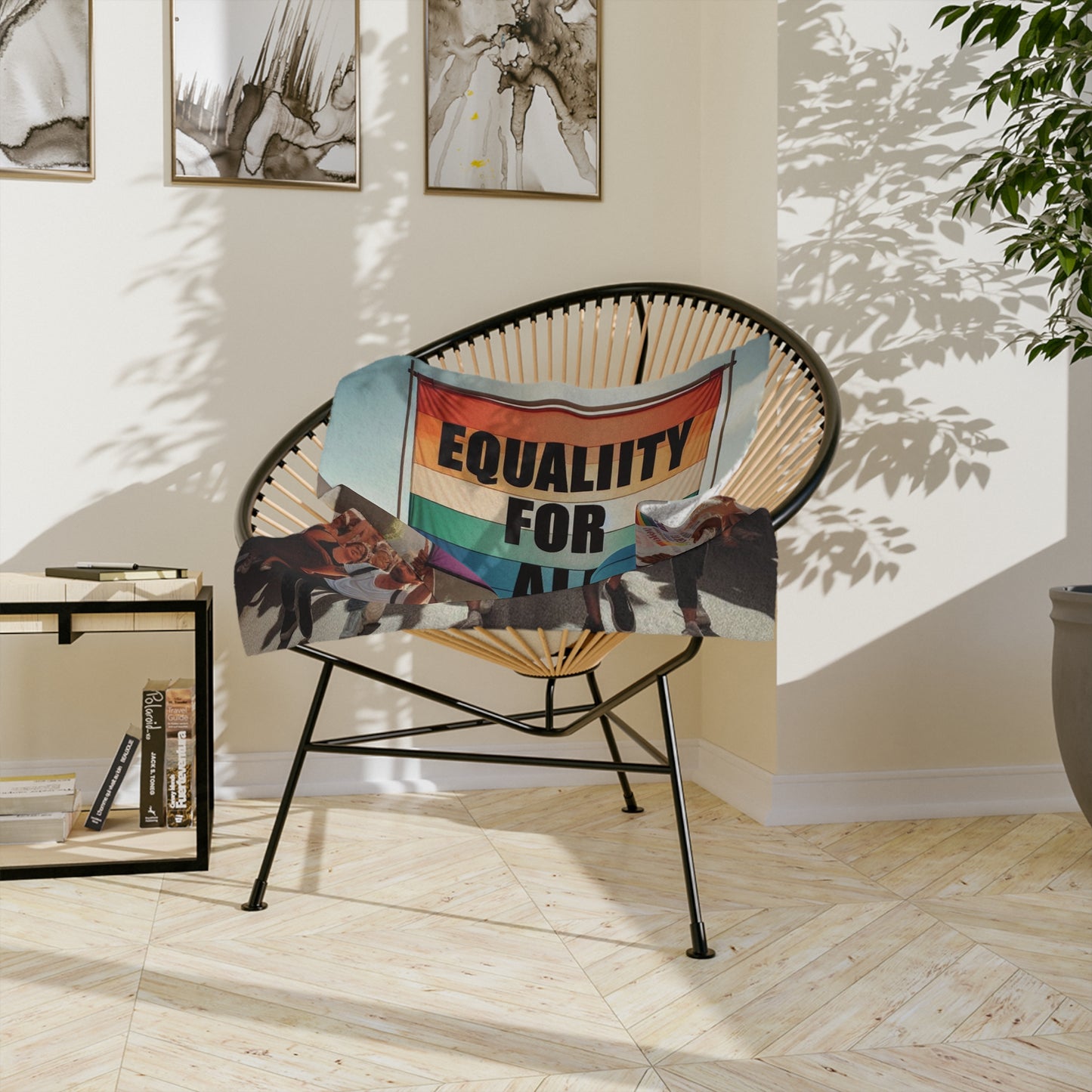 Equality for All Microfiber Blanket