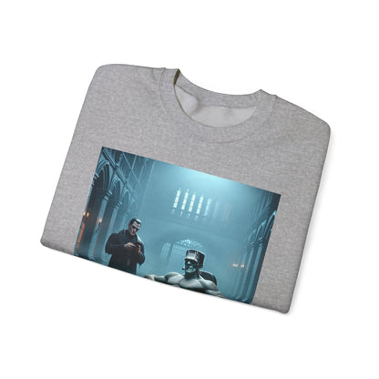 Frankenstein Hot Tub Halloween Sweatshirt