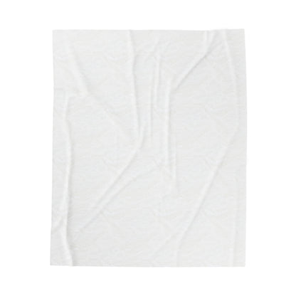 Aliens Golfing Velveteen Plush Blanket