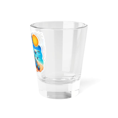 Alien Bois at the Beach Shot Glass