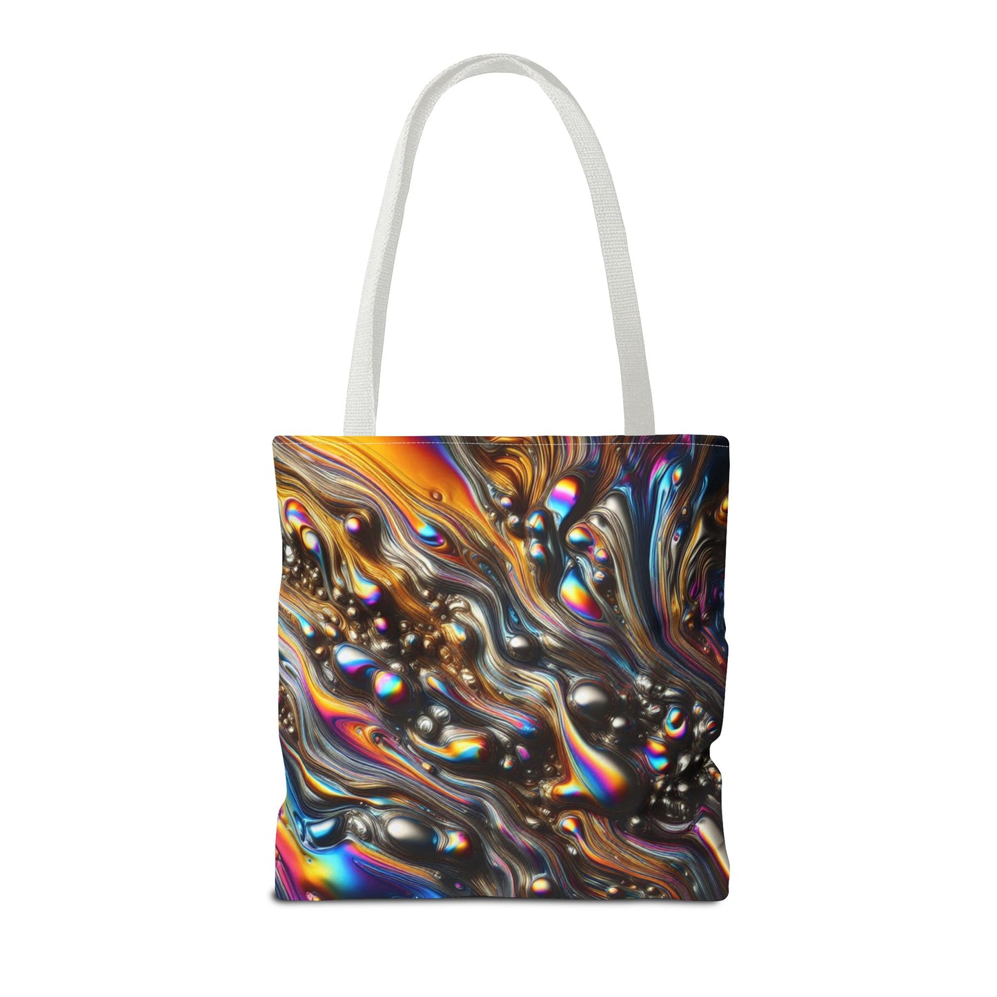 Molten Rainbow Tote Bag