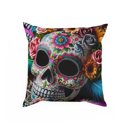 Sugar Skull Throw Pillow