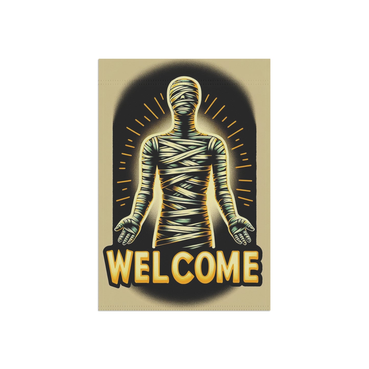 The Mummy Welcome Flag