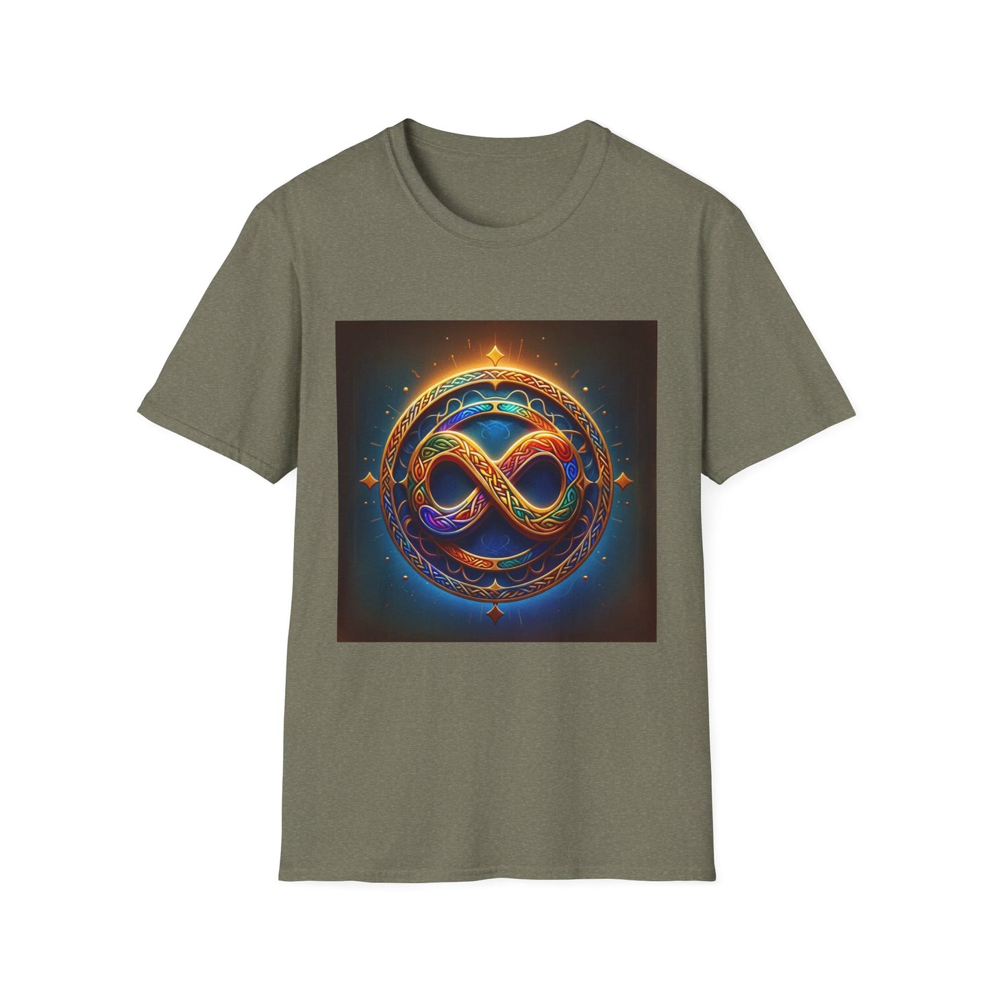 Celtic Design Infinity Symbol Unisex Soft style T-Shirt