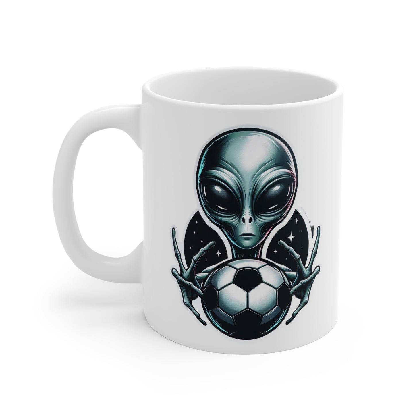 Alien Soccer Coach Mug