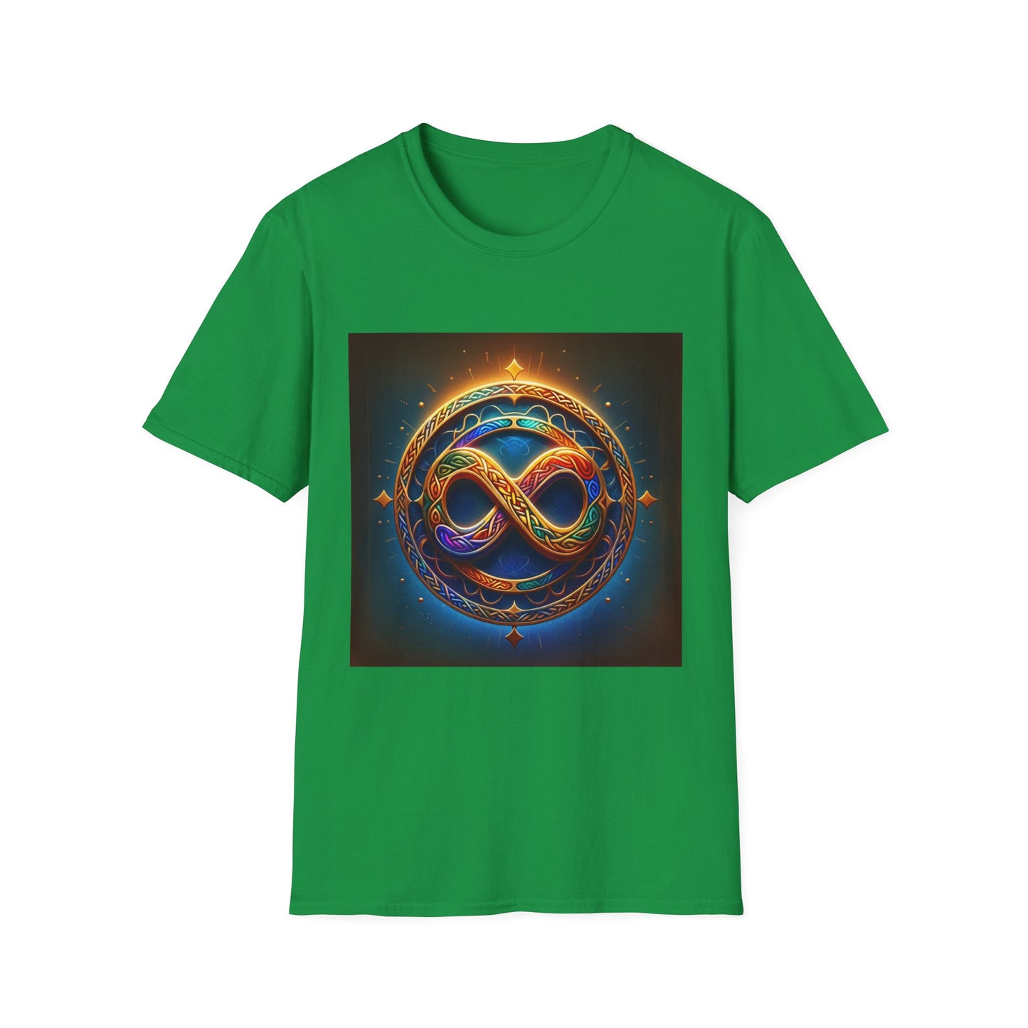 Celtic Design Infinity Symbol Unisex Soft style T-Shirt