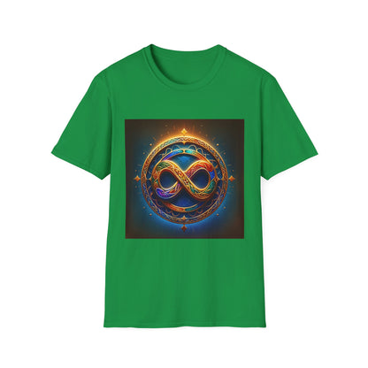Celtic Design Infinity Symbol Unisex Soft style T-Shirt