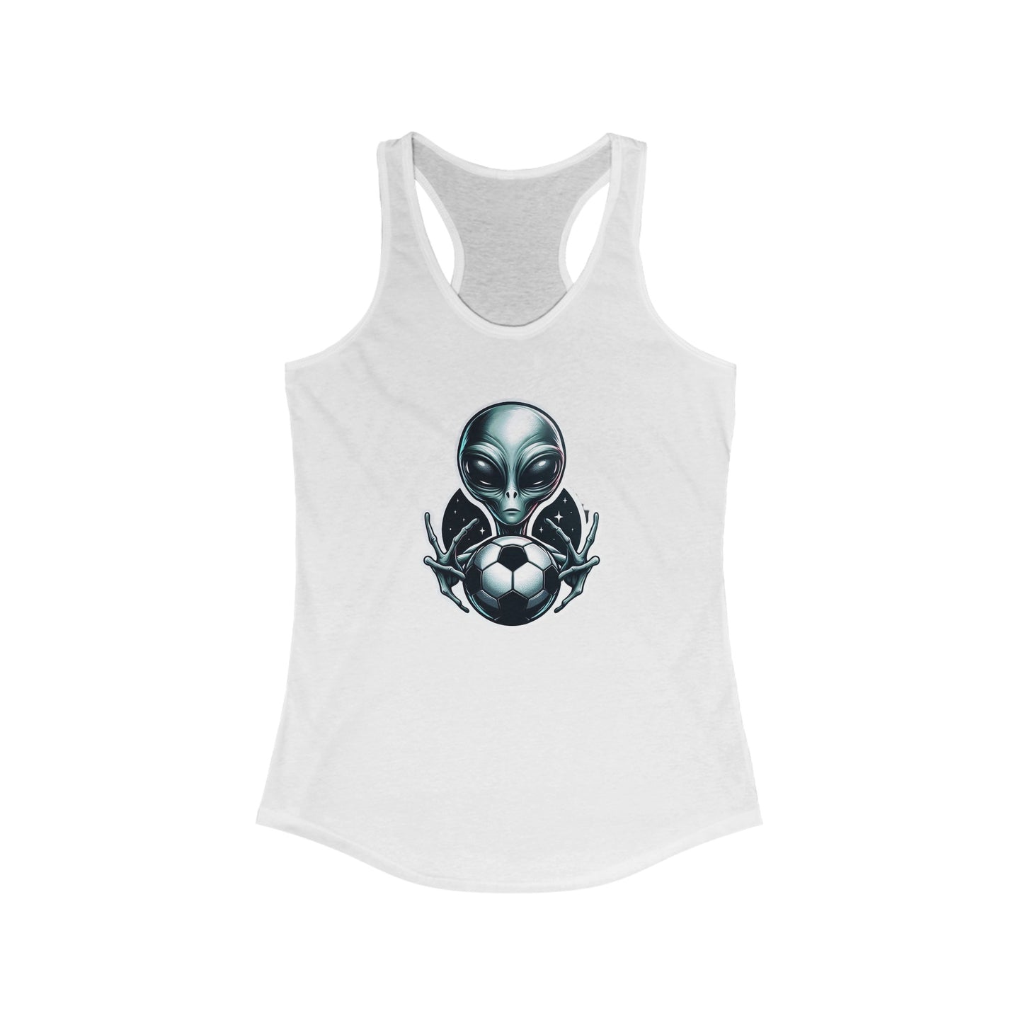 Alien and Soccer Racerback Tank