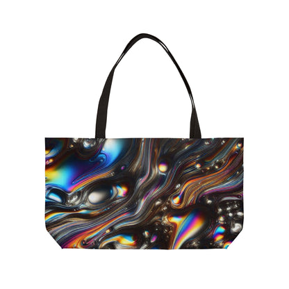 Molten Rainbow Weekender Tote Bag