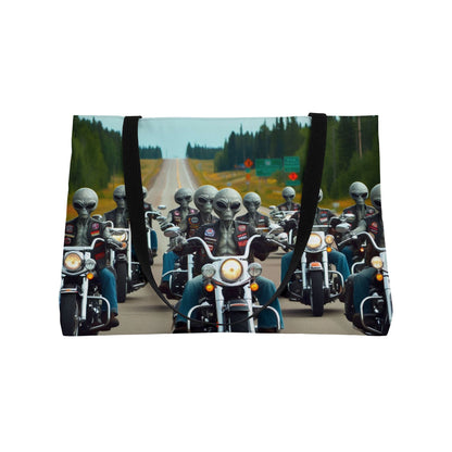 Alien Bike Club Weekender Tote