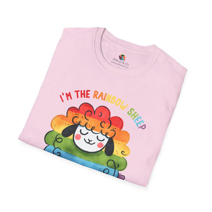 Rainbow Sheep of the Family Softstyle T-Shirt