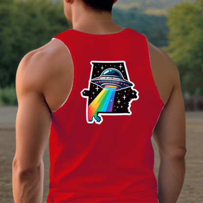 Alabama -on the back- Pride Tank Top