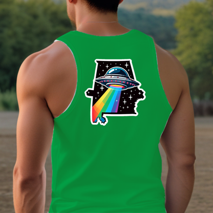 Alabama -on the back- Pride Tank Top