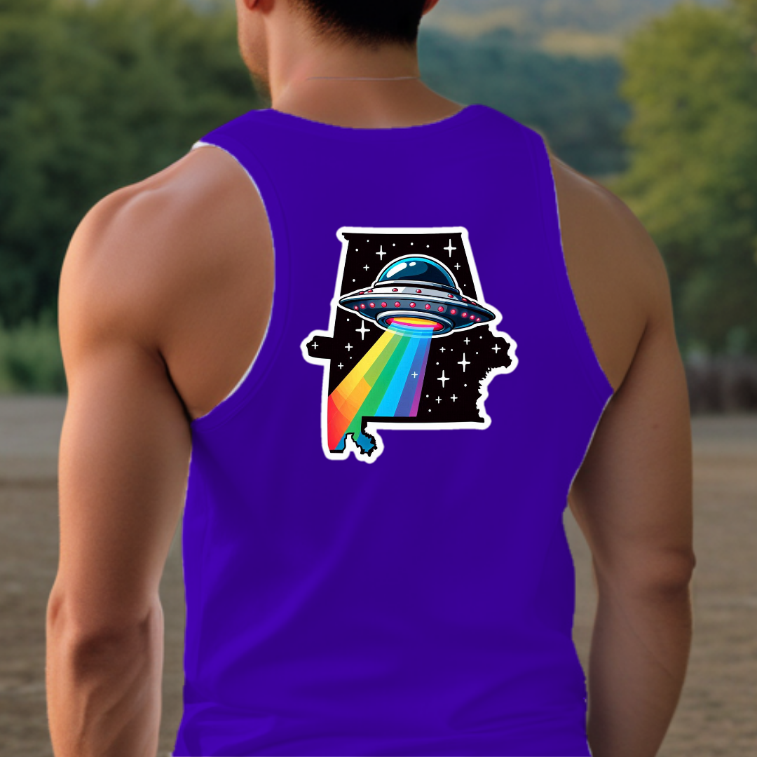 Alabama -on the back- Pride Tank Top