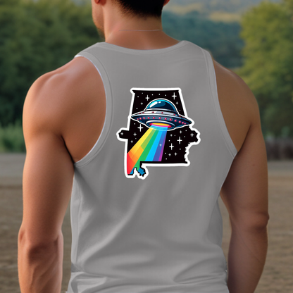 Alabama -on the back- Pride Tank Top